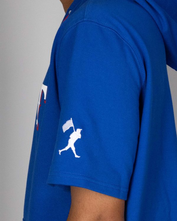 Short Sleeve Hoodie - Texas Rangers Online now