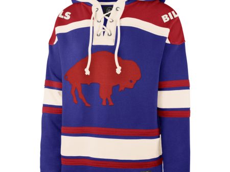 BUFFALO BILLS HISTORIC SUPERIOR  47 LACER HOOD Sale