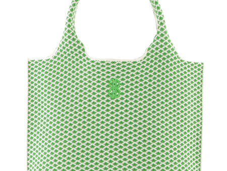 Sutton City Tote - Parakeet Green Diamond - Small Fashion