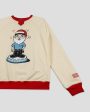 Blue Christmas Bobblehead Santa Sweater For Sale