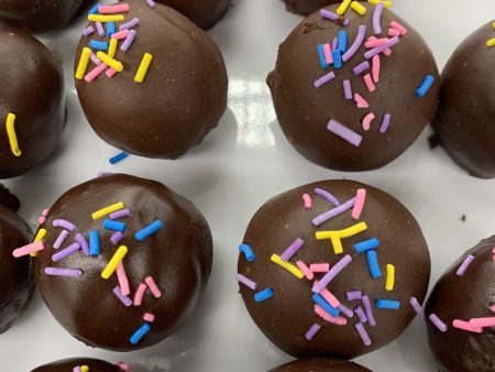 Carrot Cake Bites with chocolate ganache Cheap