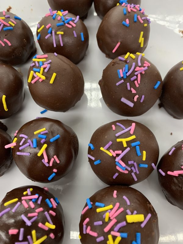 Carrot Cake Bites with chocolate ganache Cheap