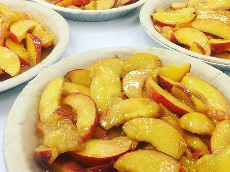 Lactose Free Ontario Peach Pie (small) For Cheap