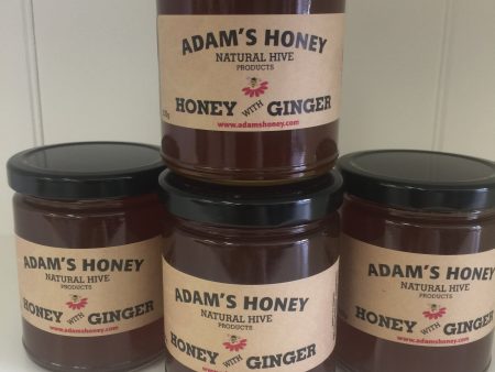 Honey with Ginger, 330g Hot on Sale