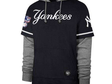 NEW YORK YANKEES TRIFECTA  47 SHORTSTOP PULLOVER HOOD Online Sale