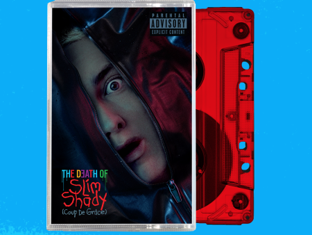 The Death of Slim Shady (Coup de Grâce) Red Translucent Cassette Online now