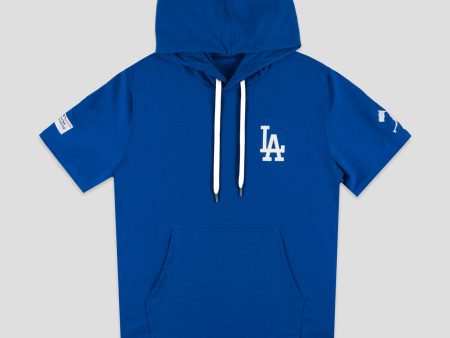 Short Sleeve Hoodie - Los Angeles Dodgers Cheap