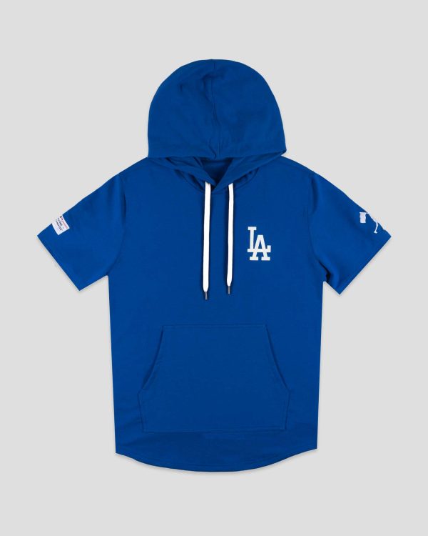 Short Sleeve Hoodie - Los Angeles Dodgers Cheap