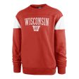 WISCONSIN BADGERS VINTAGE GROUNDBREAK  47 ONSET CREW Fashion