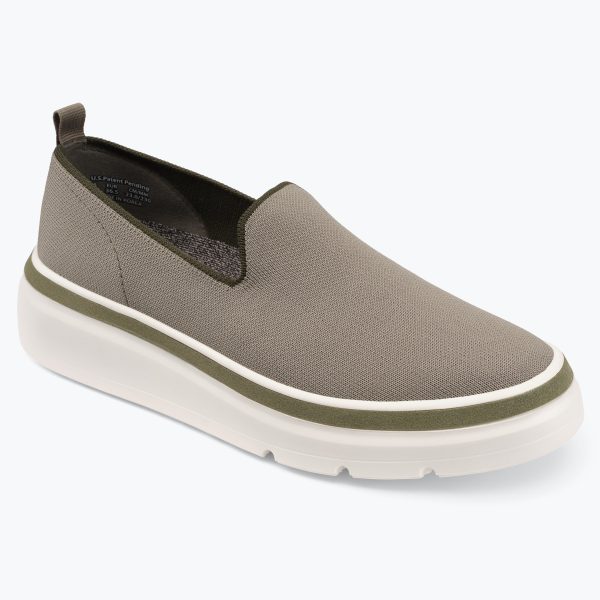 Sutton Knit Sneaker - Sage Discount