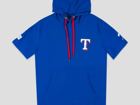 Short Sleeve Hoodie - Texas Rangers Online now