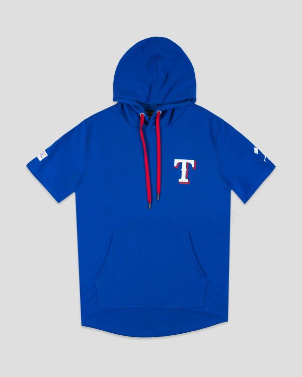 Short Sleeve Hoodie - Texas Rangers Online now