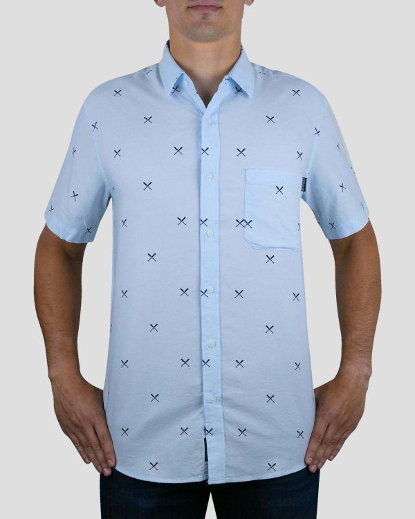 Crossed Bats - Oxford Button Down Hot on Sale