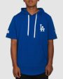 Short Sleeve Hoodie - Los Angeles Dodgers Cheap