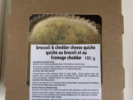 Broccoli and cheese quiche (600gr) For Discount