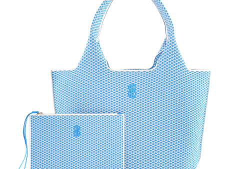 Sutton City Tote - Blue Diamond - Large Supply