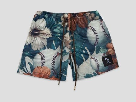 Aloha Ball Diamond Air Mesh Shorts - Youth on Sale