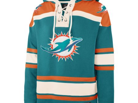 MIAMI DOLPHINS SUPERIOR  47 LACER HOOD Online Hot Sale