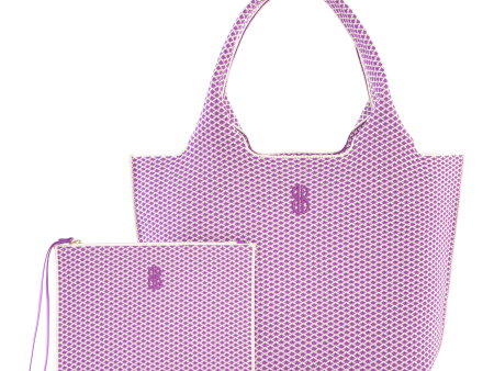 Sutton City Tote - Purple Diamond - Large Fashion