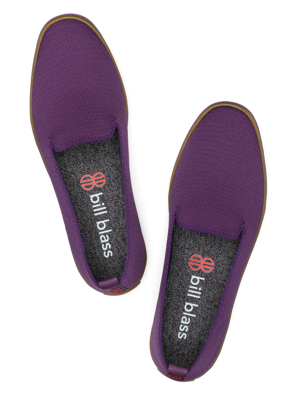 Sutton Knit Slip On - Purple Heart Online Hot Sale