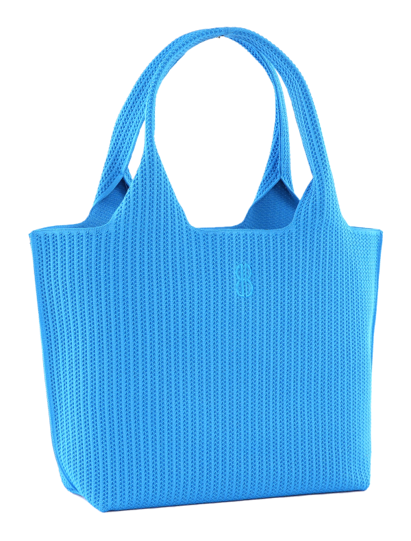 Sutton City Tote - Blue Stripe - Large Hot on Sale