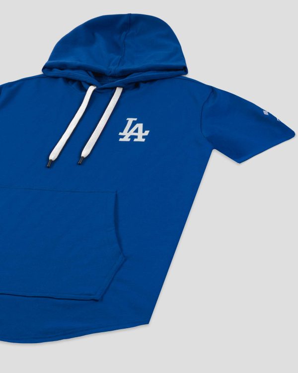 Short Sleeve Hoodie - Los Angeles Dodgers Cheap