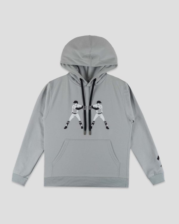 Back to Back Jacks Hoodie (Grey) - Youth Supply