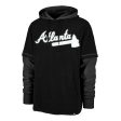 ATLANTA BRAVES METEORITE  47 SHORTSTOP PULLOVER HOOD Hot on Sale