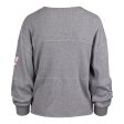 WISCONSIN BADGERS VINTAGE GET LOUD  47 JADA LONG SLEEVE TEE WOMENS Supply