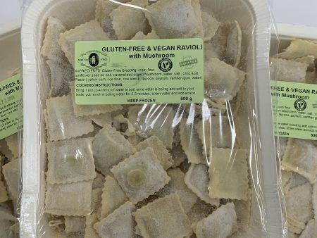 Vegan Ravioli with Mushroom Hot on Sale