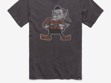 CLEVELAND BROWNS HISTORIC GRIT  47 SCRUM TEE Online