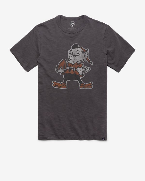 CLEVELAND BROWNS HISTORIC GRIT  47 SCRUM TEE Online