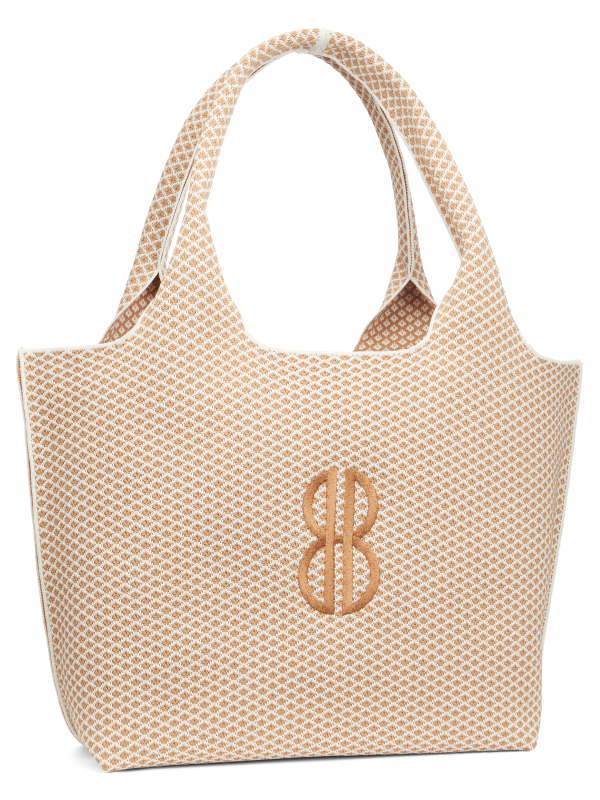 Sutton City Tote - Buckthorn Diamond Monogram - Large Sale