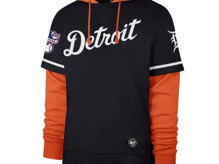 DETROIT TIGERS TRIFECTA  47 SHORTSTOP PULLOVER HOOD For Discount