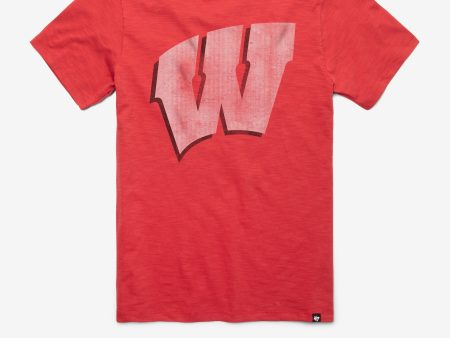 WISCONSIN BADGERS GRIT  47 SCRUM TEE Online Hot Sale