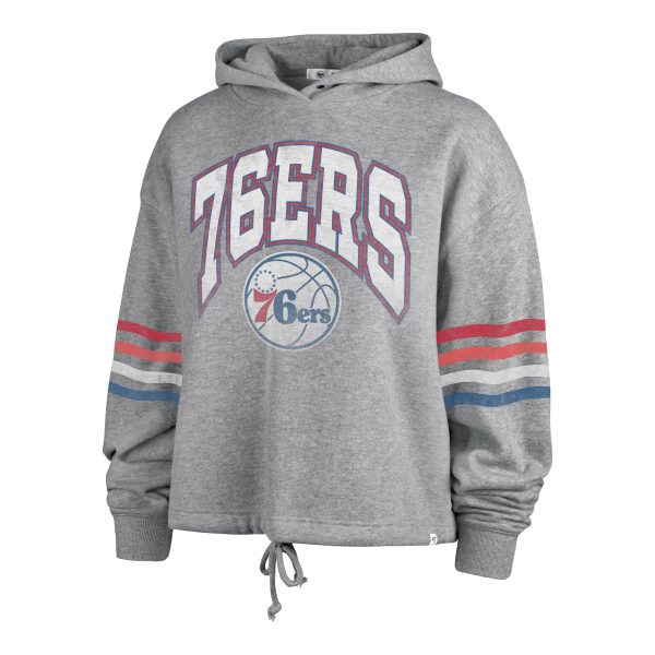 PHILADELPHIA 76ERS UPLAND  47 BENNETT HOOD WOMENS Supply