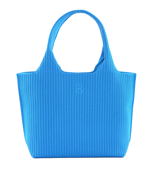 Sutton City Tote - Blue Stripe - Large Hot on Sale