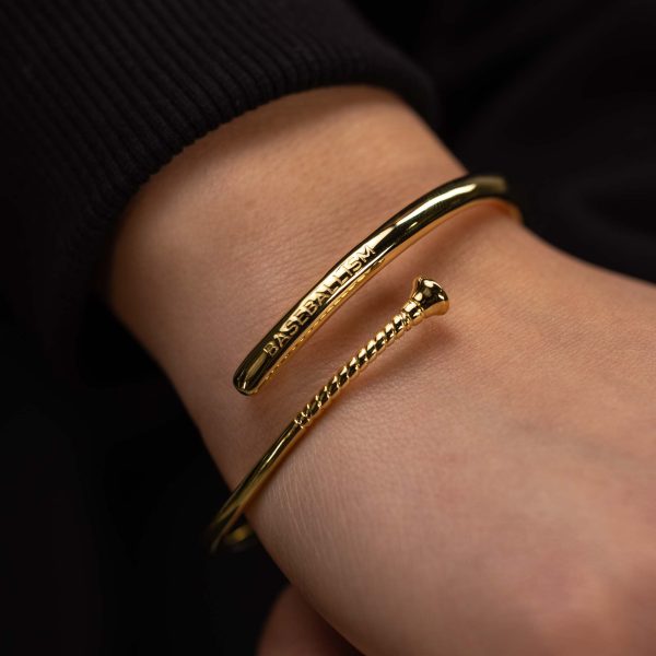 Arc Bat Bracelet - 14k Gold Coated Discount