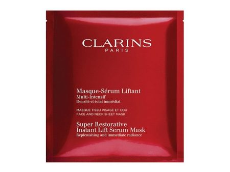 Clarins Super Restorative Instant Lift Serum Mask Supply