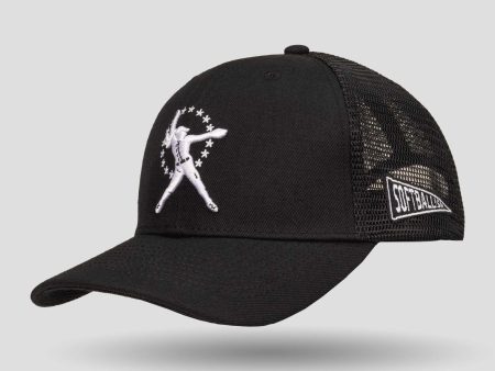 Softballism Star Girl Trucker Cap Cheap