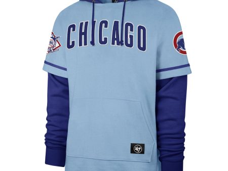 CHICAGO CUBS TRIFECTA  47 SHORTSTOP PULLOVER HOOD For Sale