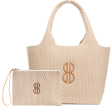 Sutton City Tote - Buckthorn Diamond Monogram - Large Sale