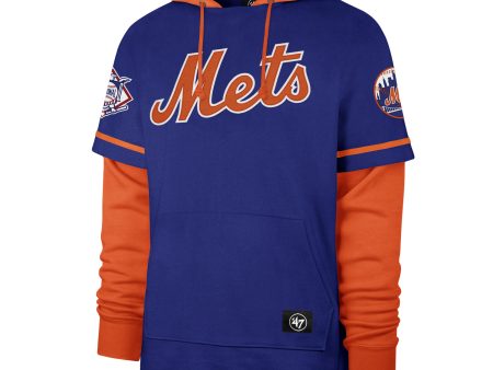 NEW YORK METS TRIFECTA  47 SHORTSTOP PULLOVER HOOD For Cheap