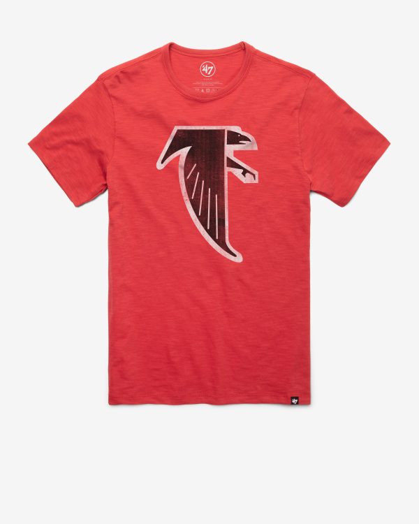 ATLANTA FALCONS HISTORIC GRIT  47 SCRUM TEE on Sale