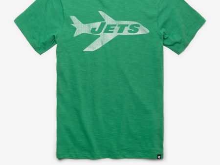 NEW YORK JETS HISTORIC GRIT  47 SCRUM TEE Online Sale