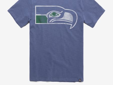 SEATTLE SEAHAWKS HISTORIC GRIT  47 SCRUM TEE Hot on Sale