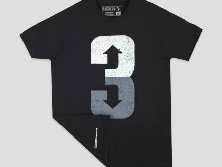 3 Up 3 Down (Black) - Men s Tee Cheap