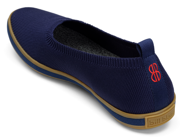 Sutton Knit Ballet - Navy on Sale