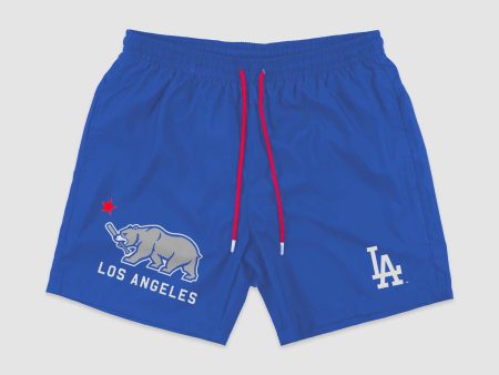 Cali Bear Cage Trunks - Los Angeles Dodgers Online Hot Sale