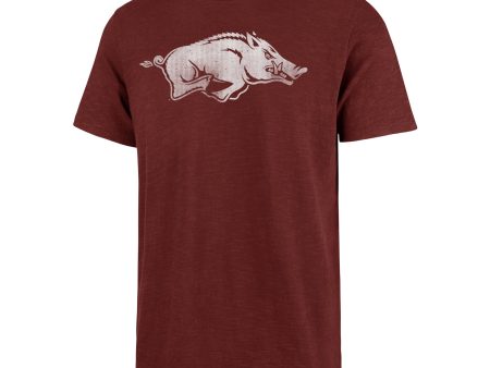 ARKANSAS RAZORBACKS GRIT  47 SCRUM TEE Online now